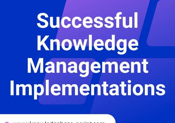 Case Studies: Successful Knowledge Management Implementations